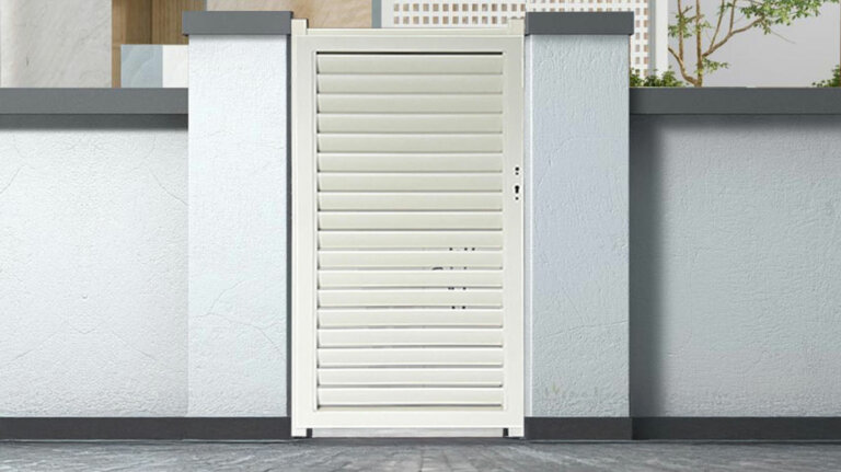 Portillon ellipse en aluminium